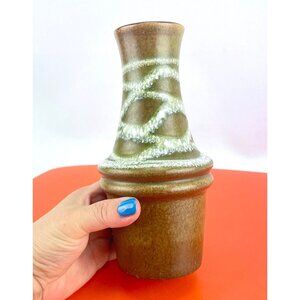 Vintage 1960s Scheurich Keramik vase, 209/18,  Kleinheubach West Germany